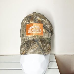 Traeger Realtree Hat Cap  Adjustable Camo One Size Hunting Hat EUC